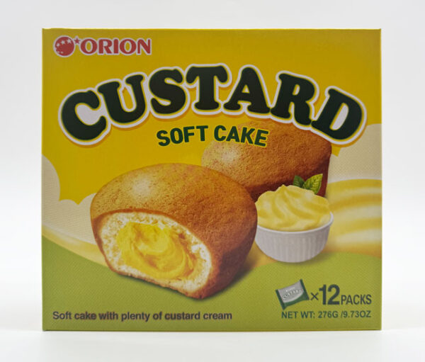 Orion Custard Soft Cake 12pk 276g